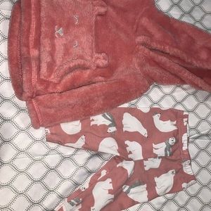 Pink sweater and bottom